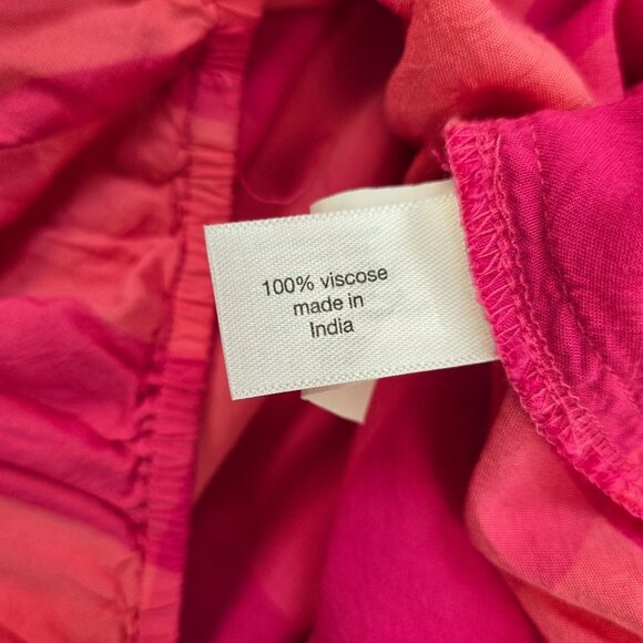 Lane Bryant Checked On or Off the Shoulder Crop Blouse Size 18/20 - Picture 4 of 6